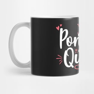 Pontoon Queen - Funny Boat Gift print Mug